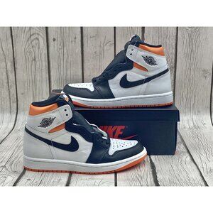 Size 4 - Nike Jordan 1 Retro High Electro Orange 555088 180